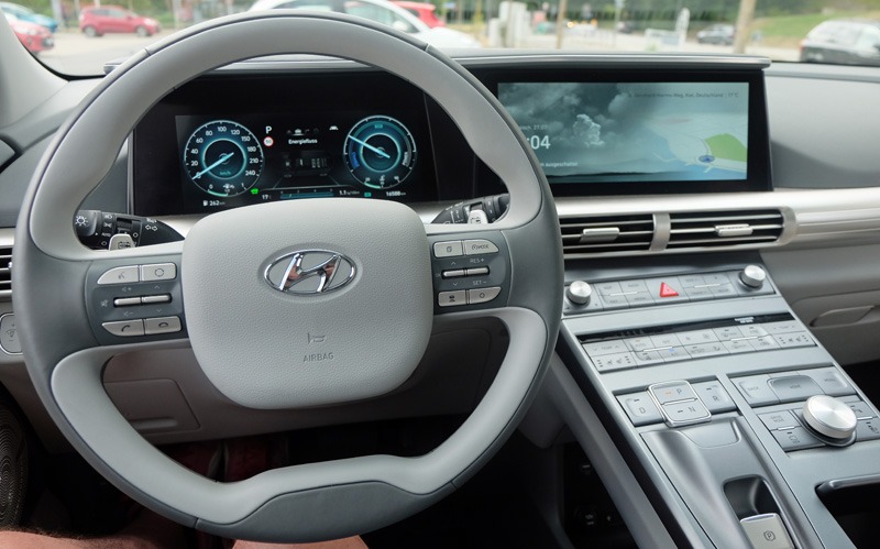 Hyundai Nexo - Blick ins Cockpit